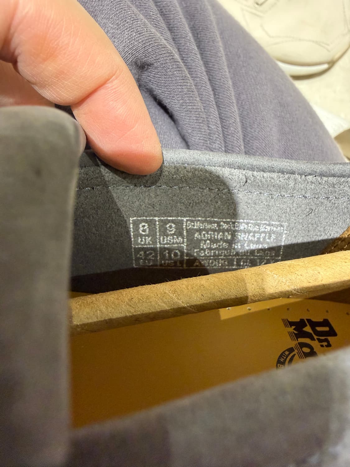 [새상품 / 265] 닥터마틴 아드리안 스내플 워시드 데님 상품이미지9