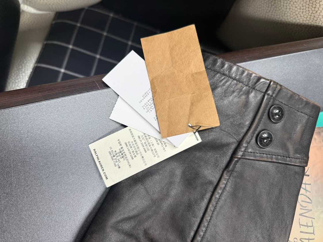 더블알엘 뉴스보이 레더자켓 L 새상품 상품이미지3