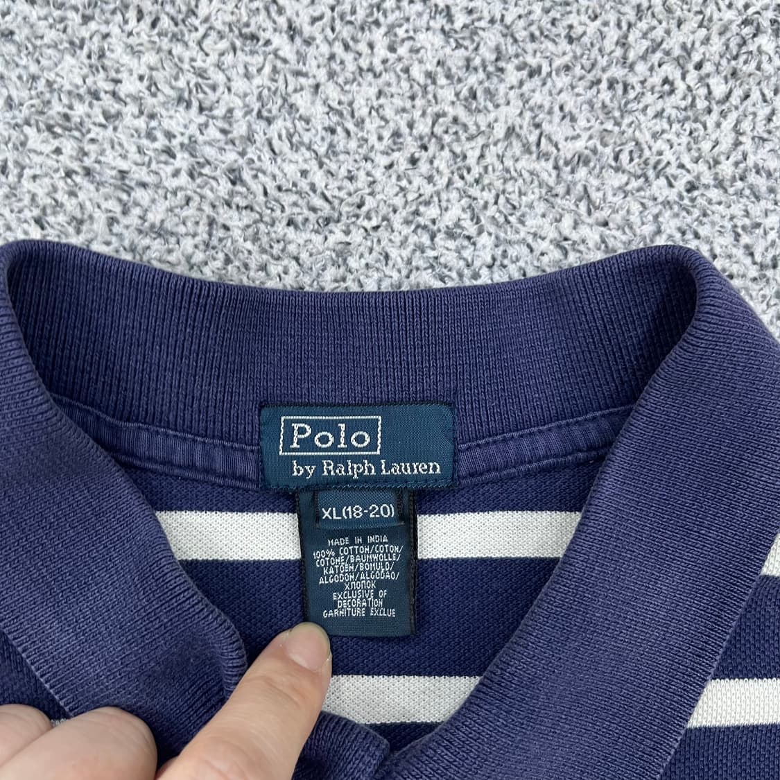 18-20 폴로랄프로렌 빅포니 카라티 0410M 상품이미지2