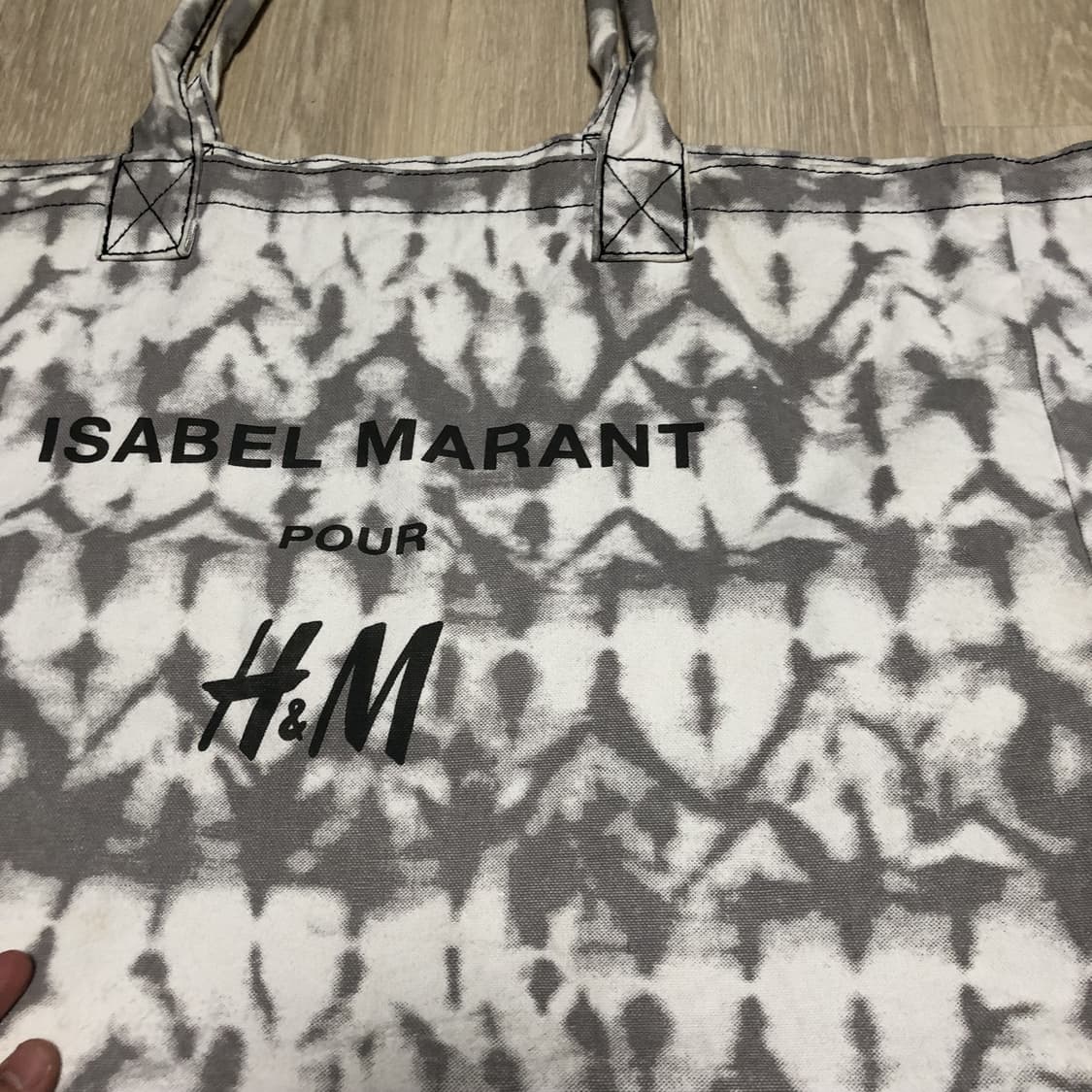 (ONE SIZE) 이자벨 마랑 X H&M 타이다이 에코백 쇼퍼백 상품이미지2