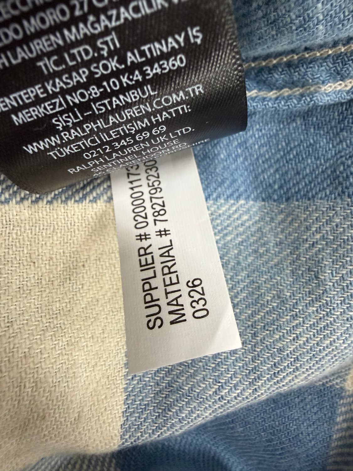 RRL 더블알엘 슬림핏 플래드 트윌 웨스턴 셔츠 L 새상품 상품이미지4