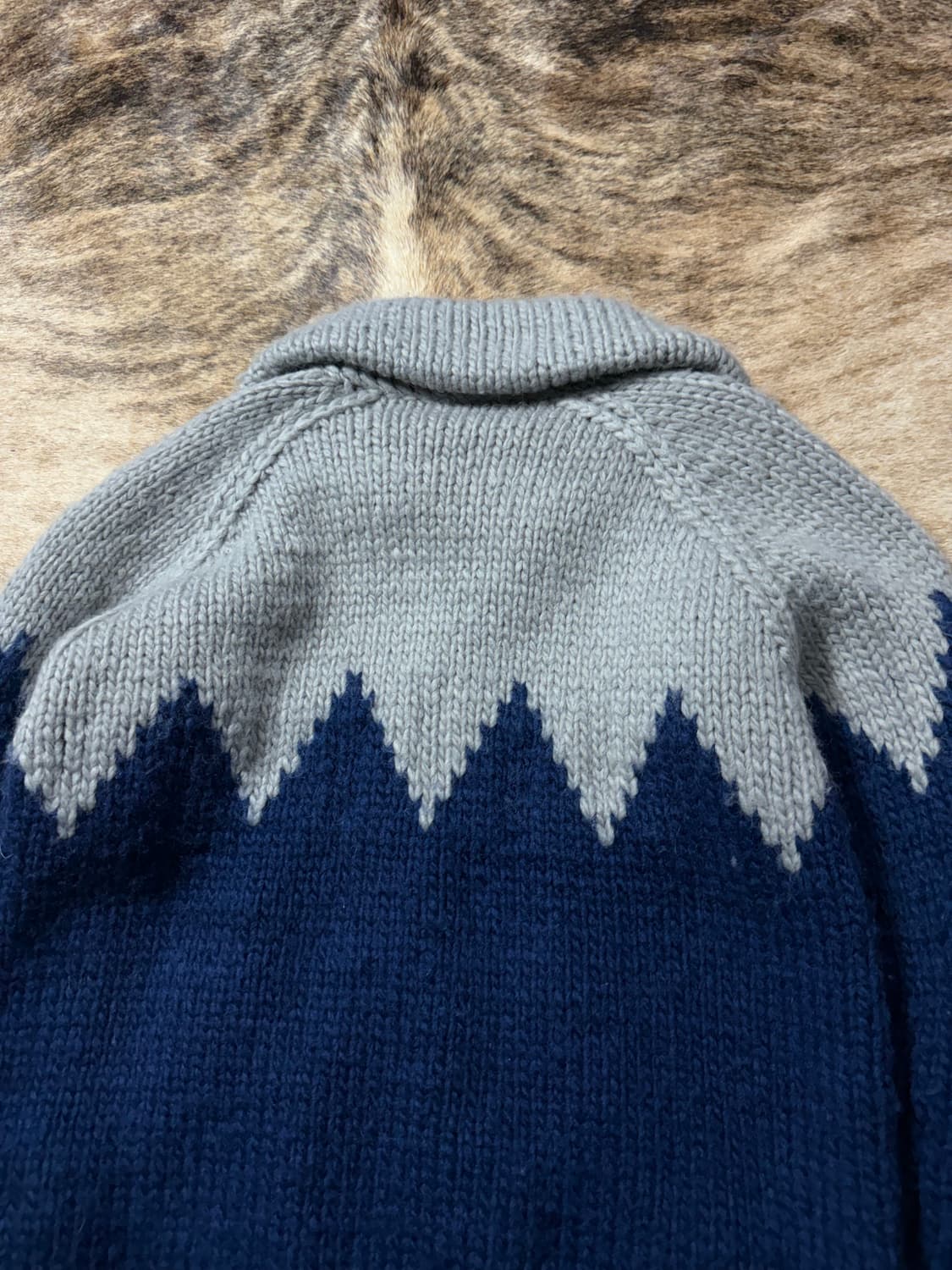 NUMBER (N)INE “Cowichan Knit Zip-Up 상품이미지7