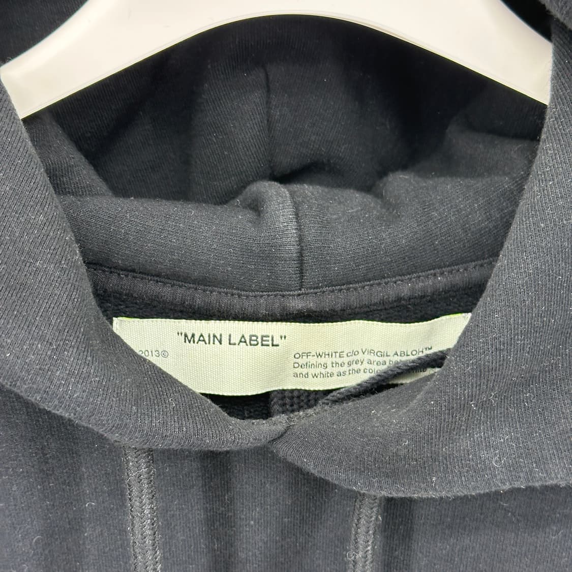 오프화이트 테이프 애로우 후드 상품이미지4