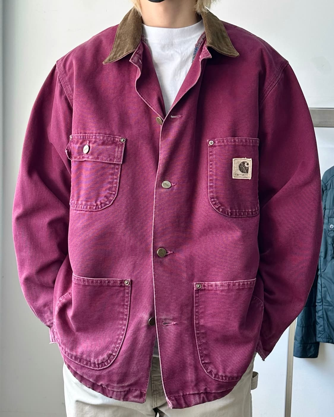 칼하트 90’s U.S.A 덕 캔버스 미시긴 초어 코트 상품이미지2