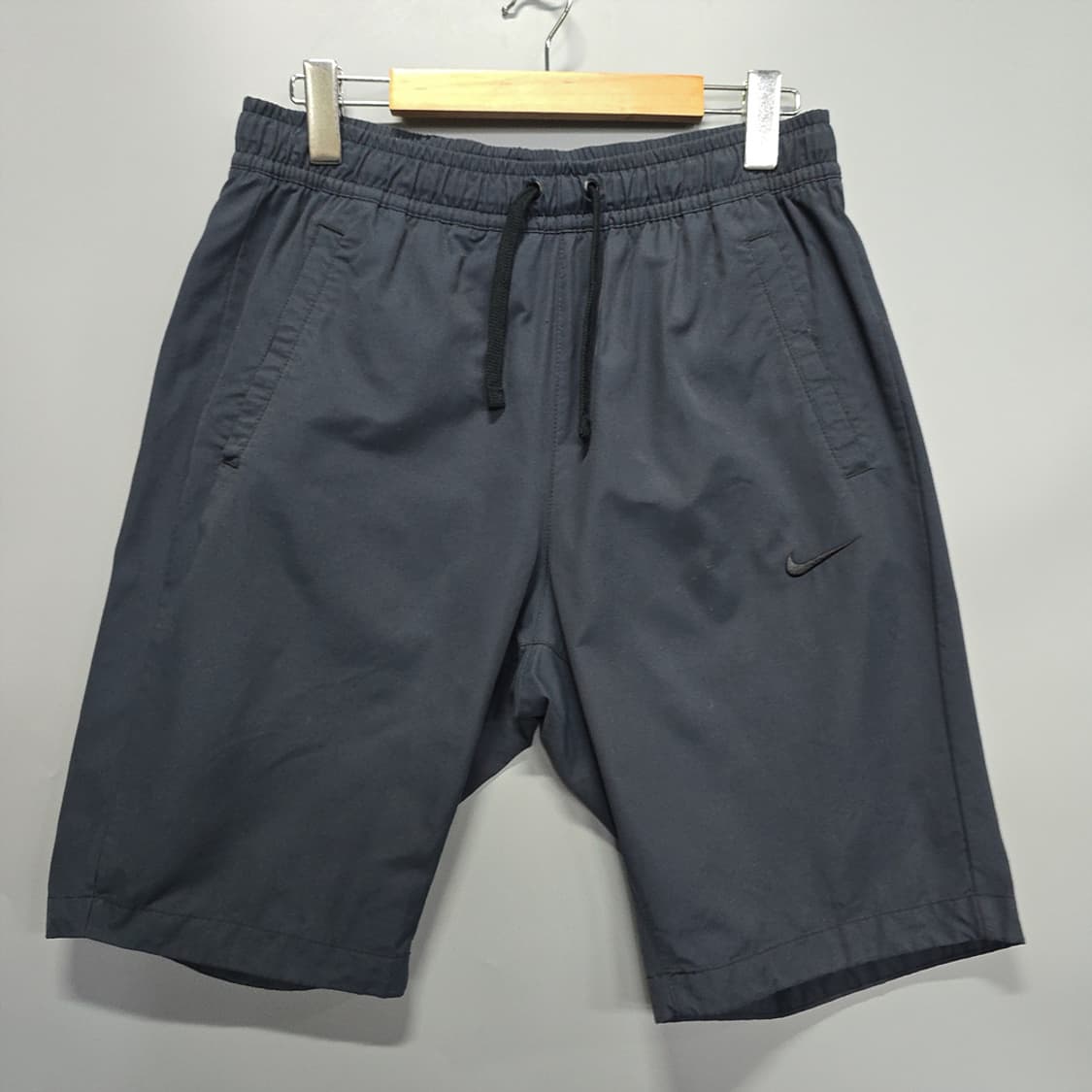  나이키 NIKE NSW 스우시 로고 우븐 쇼츠 블랙 L 상품이미지1