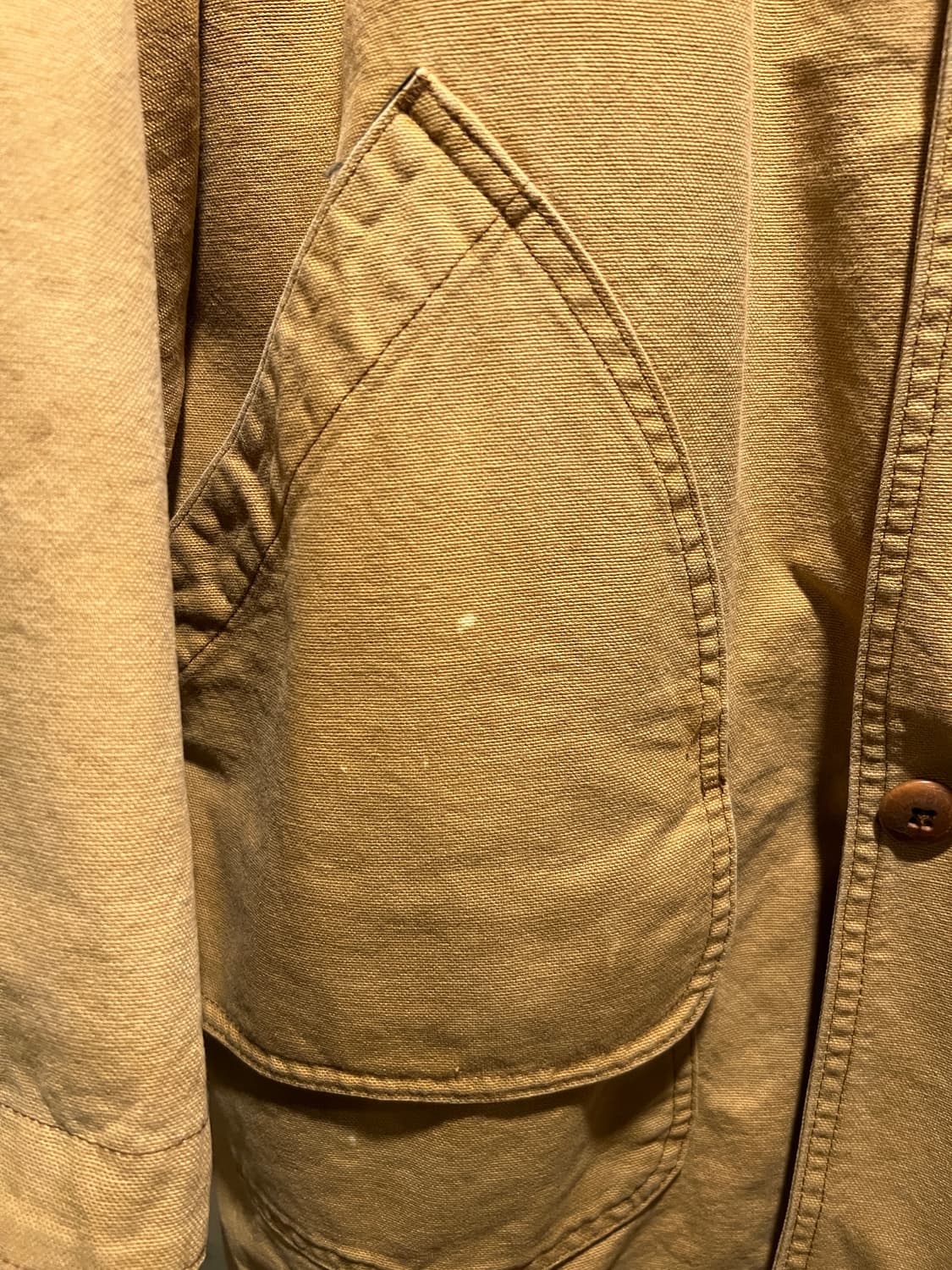 [2XL]90's 엘엘빈 USA 프리마로프트 라이닝 브라운 헌팅 자켓 상품이미지6