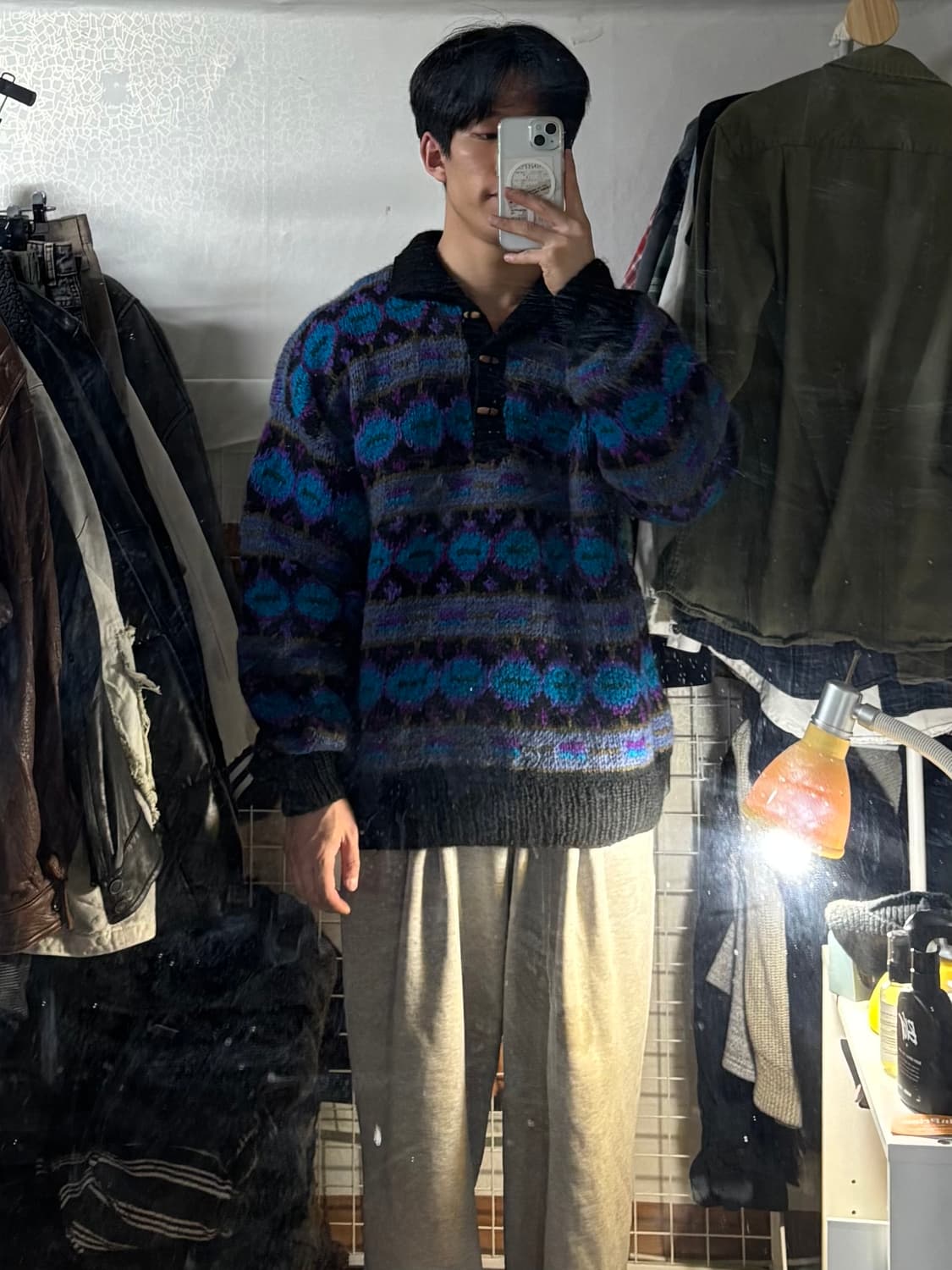 Last Horizons Himalayan 울 니트 XL 상품이미지2