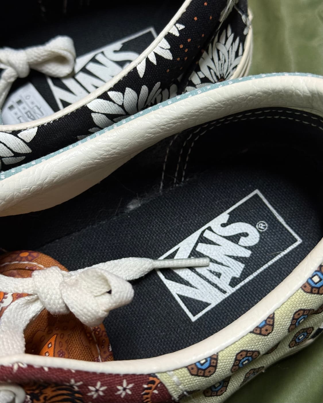 반스 에라 타이거 패치워크 US 8.5 상품이미지4