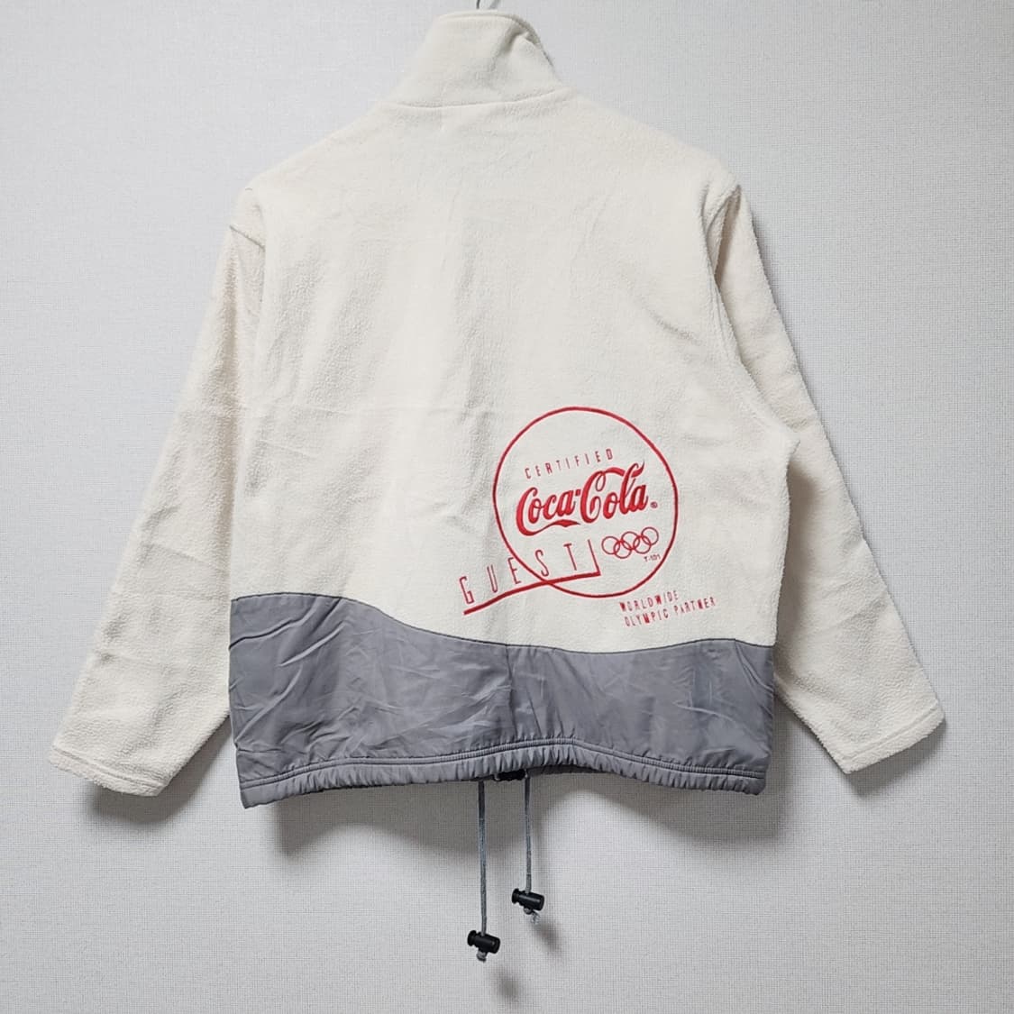 [Free] 미즈노 X 코카콜라 후리스 플리스 자켓 상품이미지2