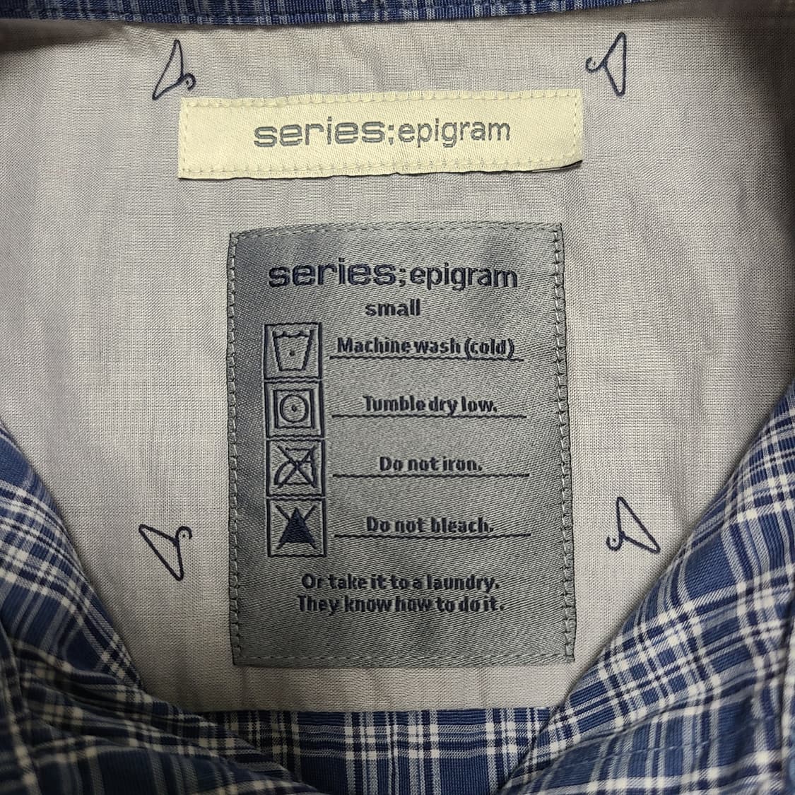 시리즈에피그램 체크 셔츠 상품이미지7