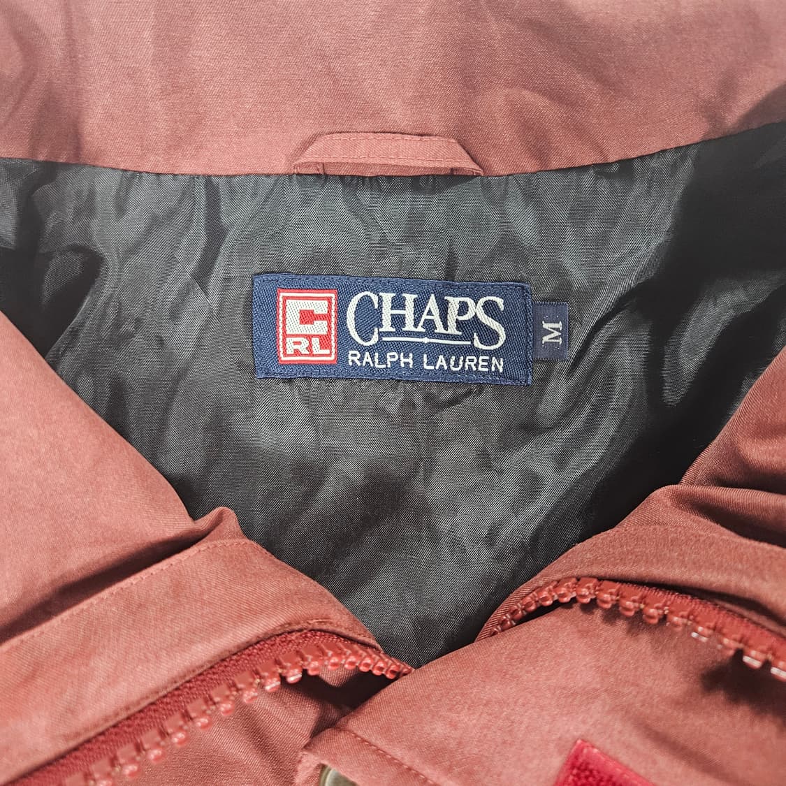 90s 랄프로렌 챕스 버건디 마운틴 파커 야상 상품이미지3