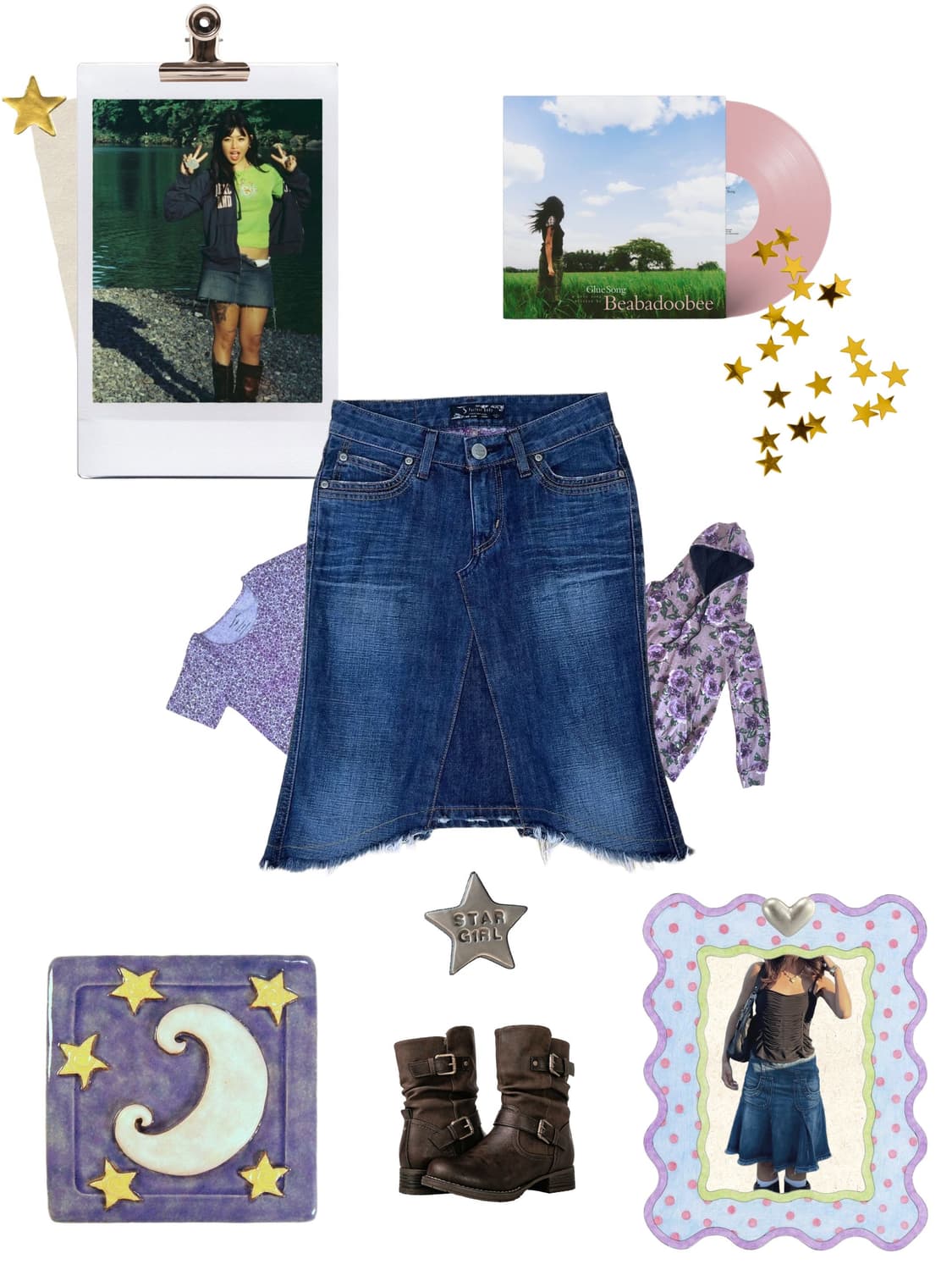 빈티지 리바이스 데님 스커트 상품이미지1