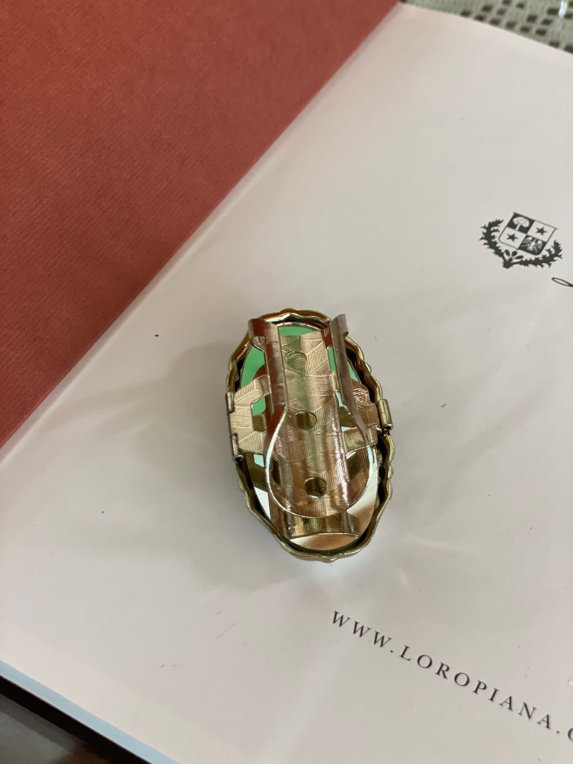 빈티지 도자기 립스틱 거울 홀더 콤팩트  상품이미지4