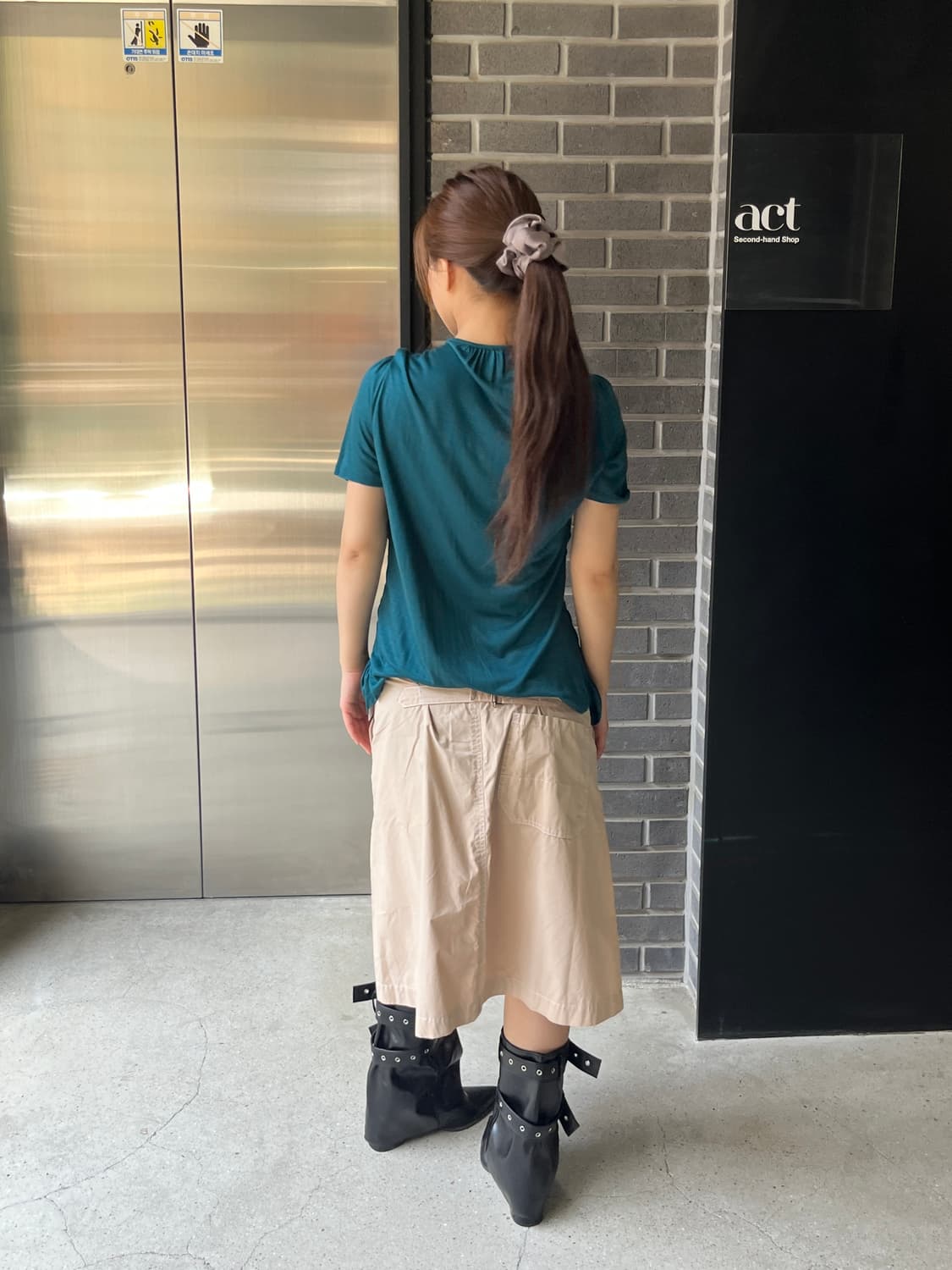 Atsuro Tayama 도트 프릴 탑 상품이미지6