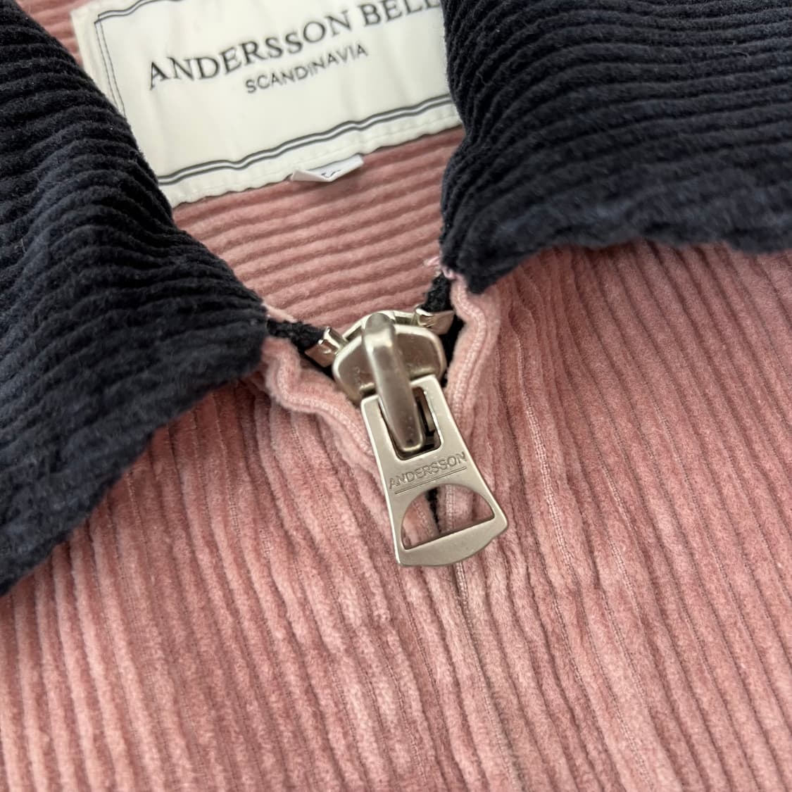 앤더슨벨 올리버 코듀로이 집업 자켓 인디핑크 상품이미지8