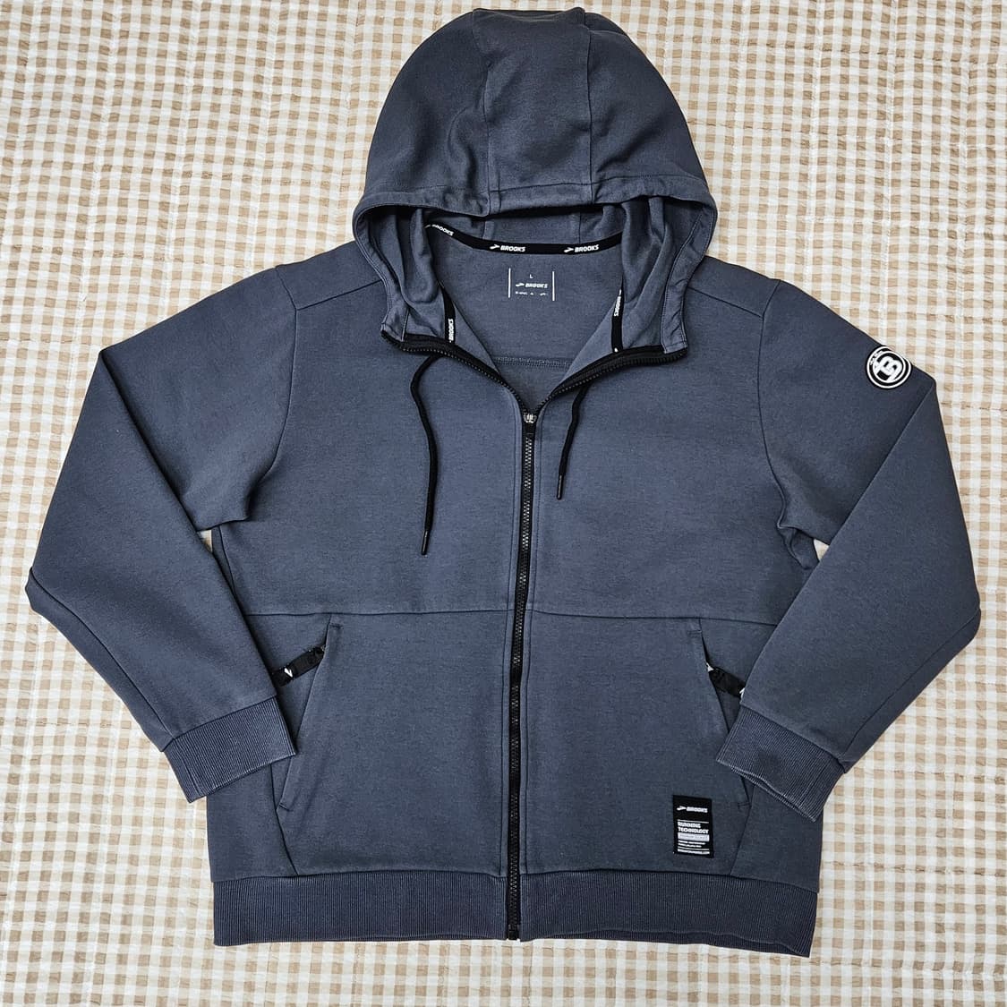 브룩스 간절기 트레이닝 셋업 남자100 허리32~33 상품이미지2