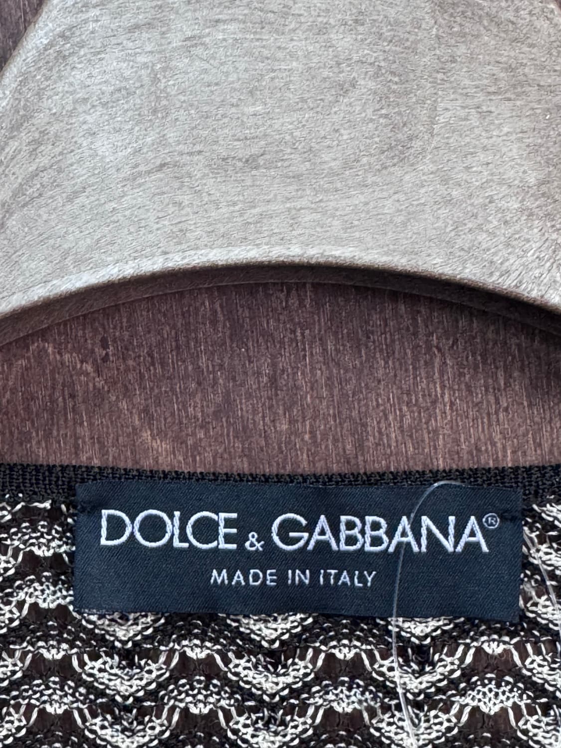 Dolce & Gabbana 돌체앤가바나 블라우스 반팔 시스루 니트 상품이미지4