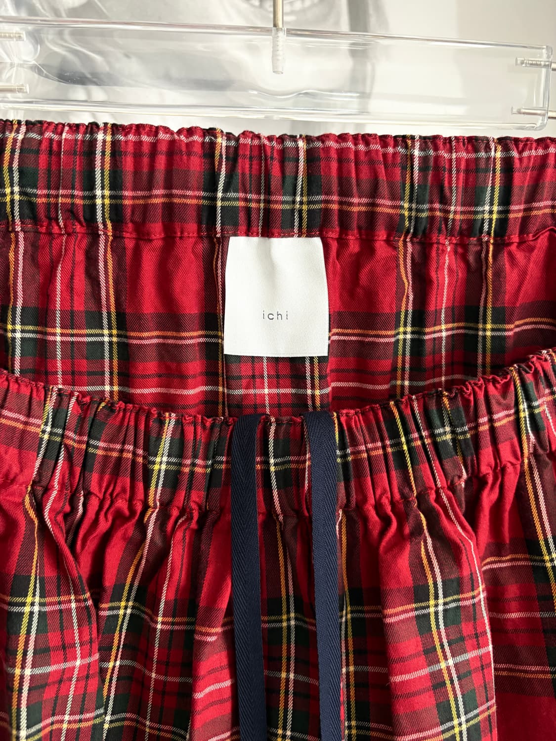 ichi. / tartan check skirt ( free size ) 상품이미지5