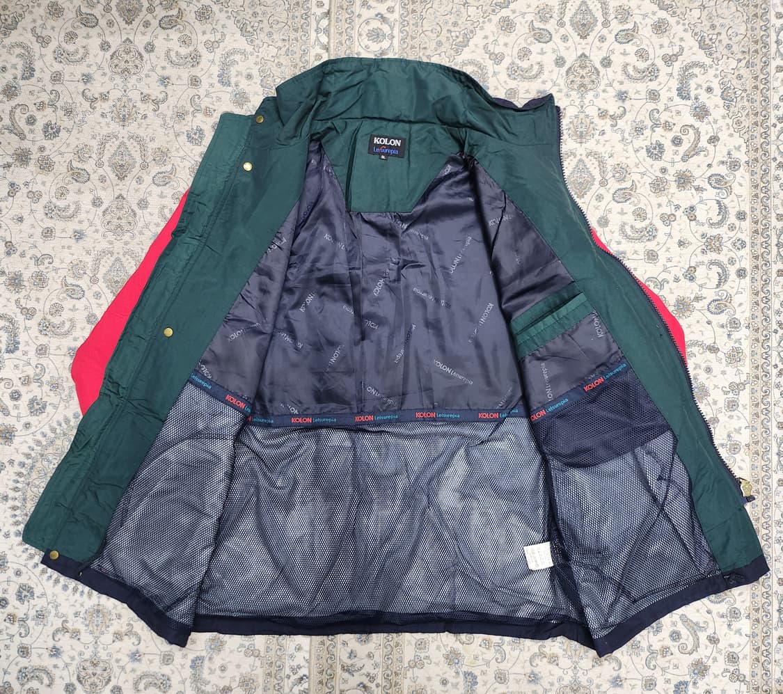 90s 레트로 코오롱 스포츠 바람막이 110 상품이미지2