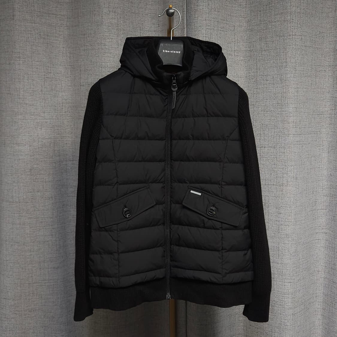 90 ) GEOSPIRIT 지오스피릿 여성 구스 니트패딩 상품이미지3