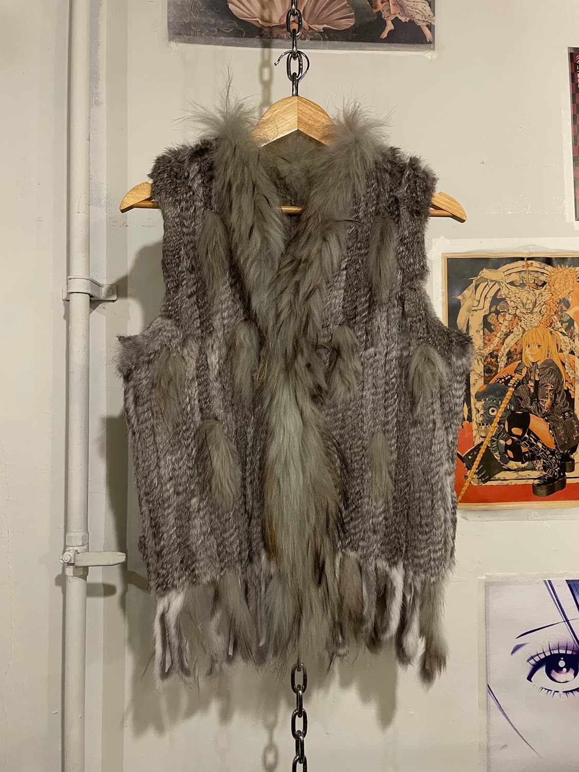 페어리 에스닉 그레이 퍼 베스트 상품이미지1