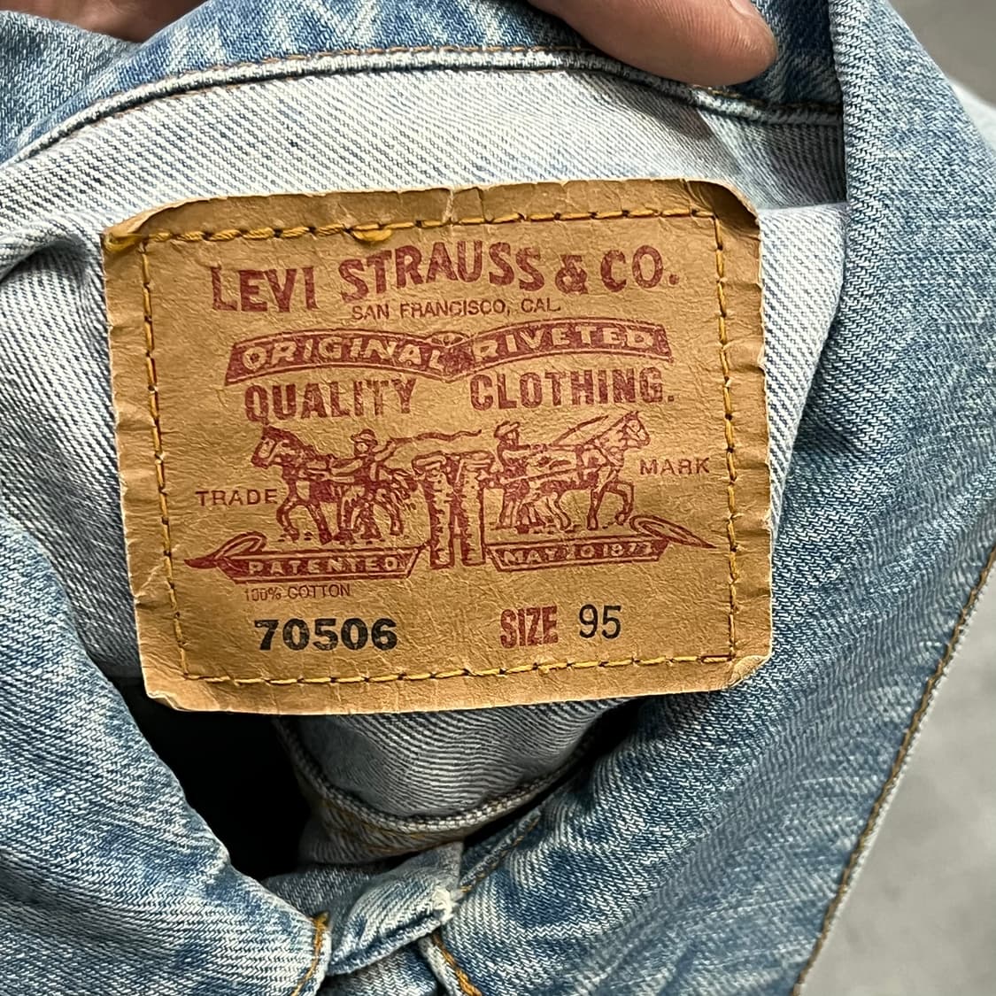  리바이스 데님 트러커 자켓 y15830 상품이미지6