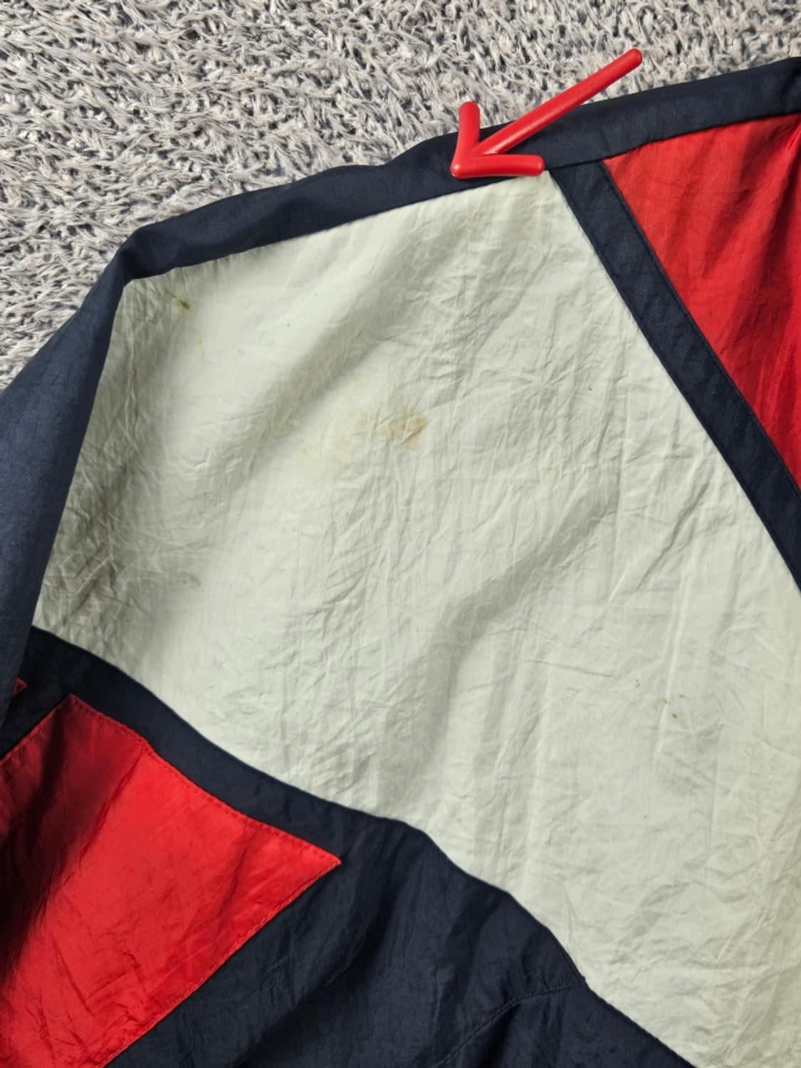 90's REEBOK 컬러블록 윈드브레이커 바람막이 자켓(M)/11377 상품이미지6