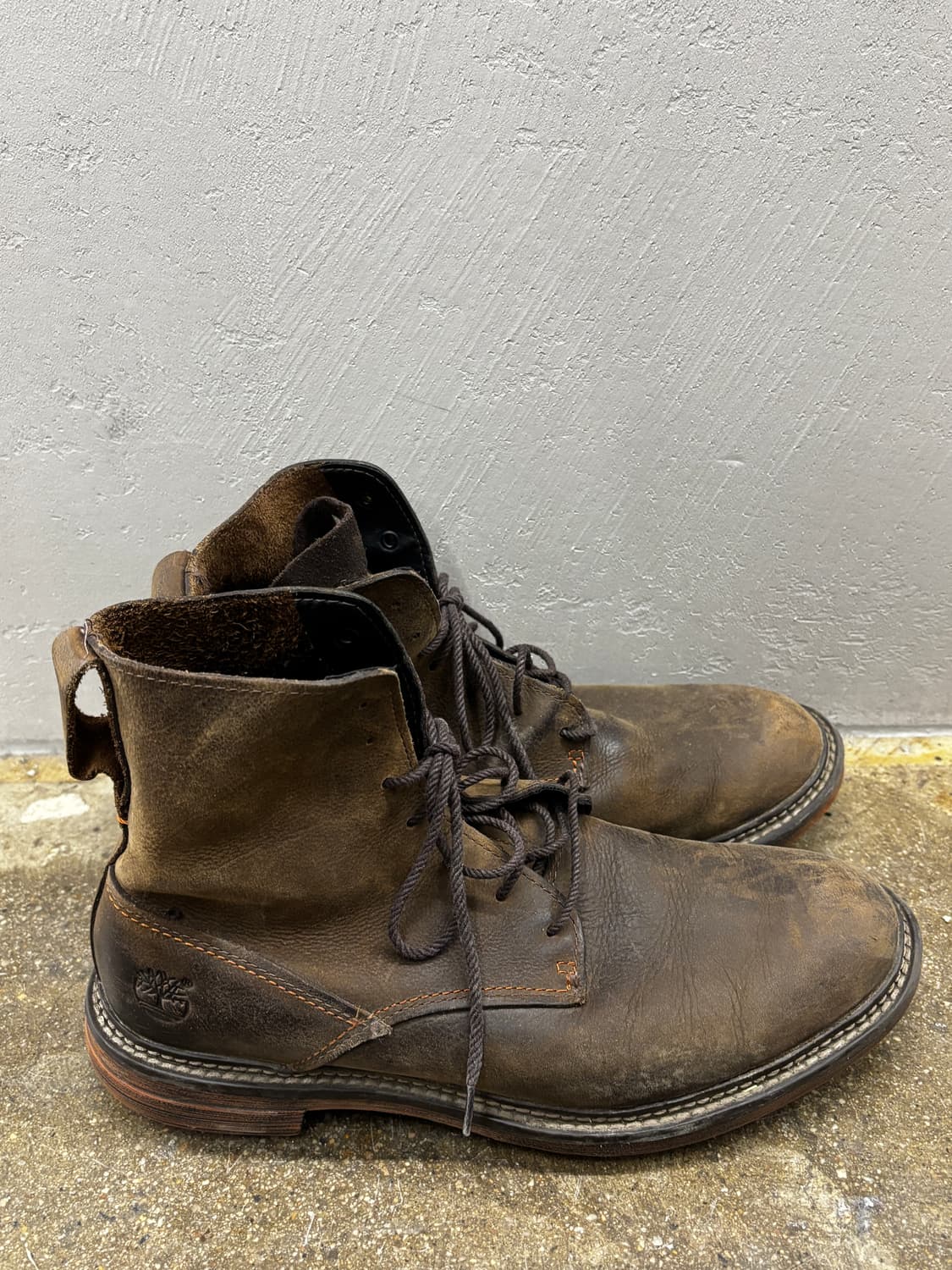 팀버랜드 빈티지 남성 가죽 부츠 260mm 상품이미지4