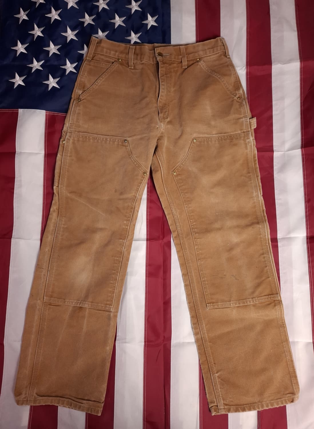 오리지날 미국 제조 칼하트 더블니 워크팬츠 상품이미지6