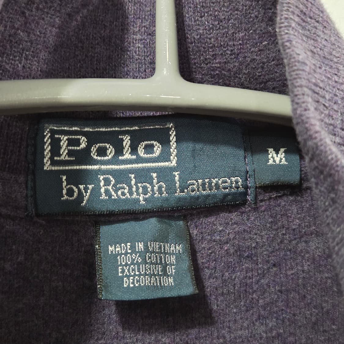 폴로랄프로렌 코튼 풀오버 하프집업 M 상품이미지3