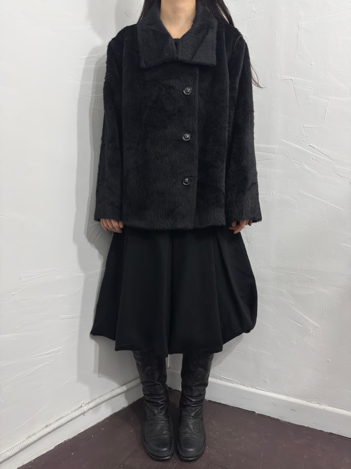 DoCLASSE button fur jacket 상품이미지2