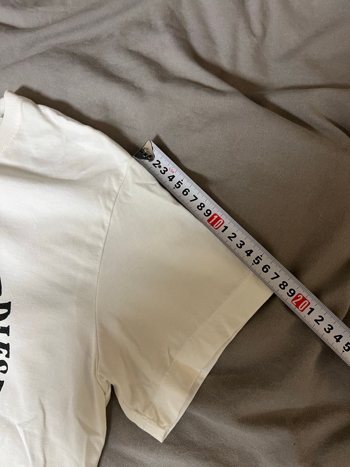 디젤 화이트 티셔츠 S 새제품 상품이미지8