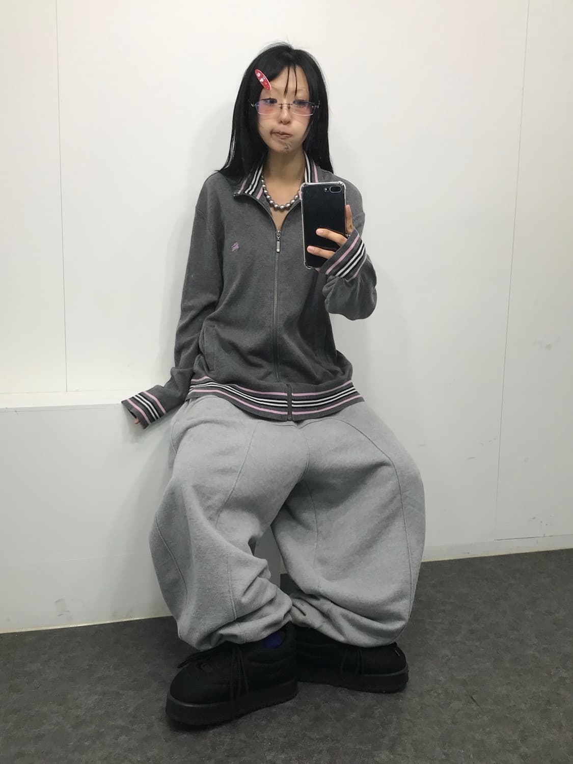 Burberry Pink Detail Zip-Up 상품이미지5