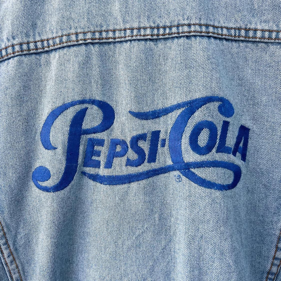 빌리언진 펩시콜라 엠브로이드 데님 트러커 자켓 상품이미지7