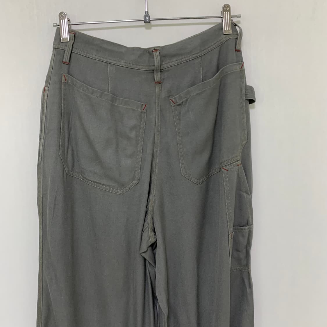 45rpm 데님라인 코튼 와이드 팬츠 그레이 M 27-28인치 상품이미지8
