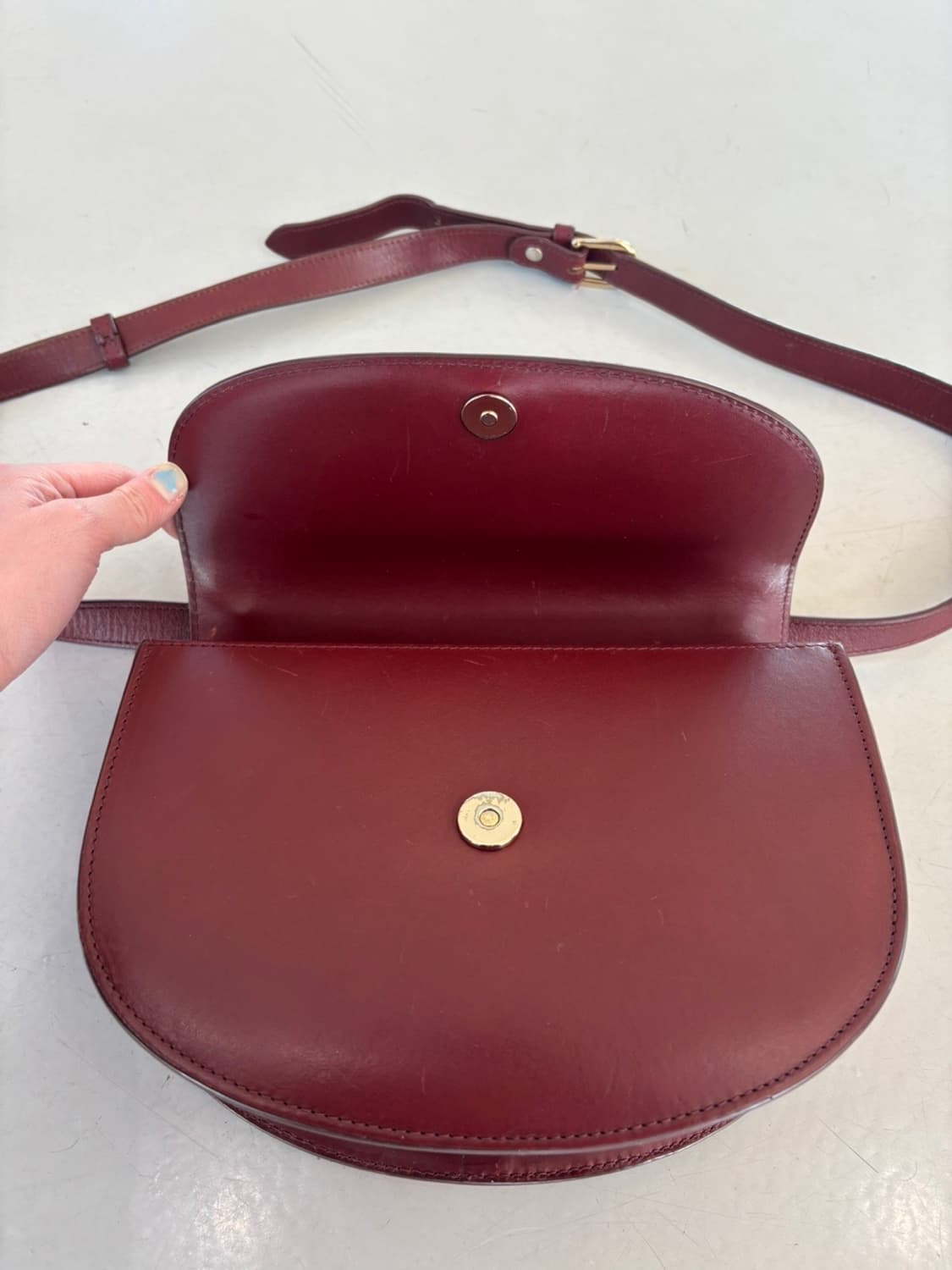 Vintage A.P.C Leather Bag 상품이미지7