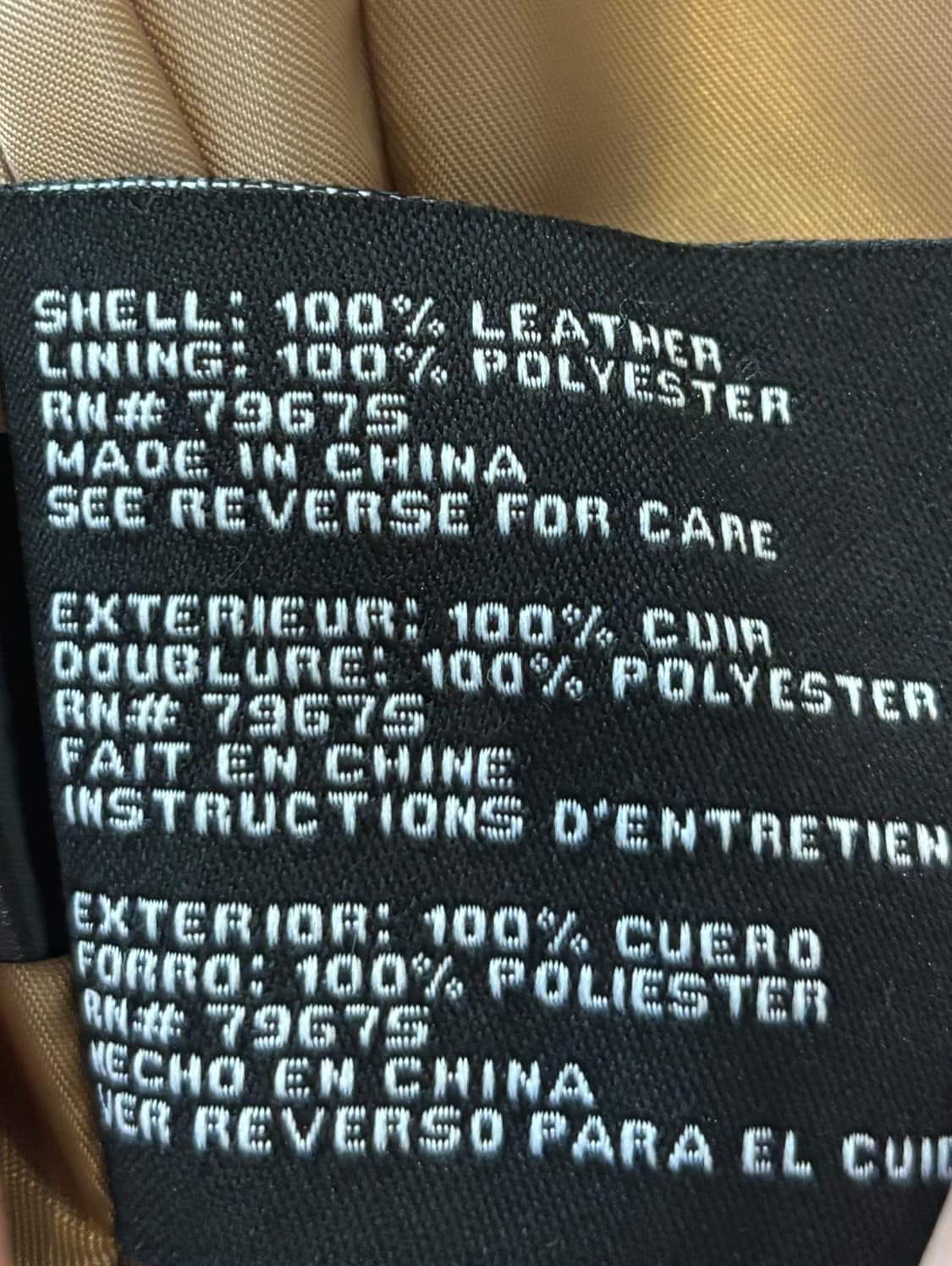 마이클코어스 레더 라이더 자켓 s 상품이미지7