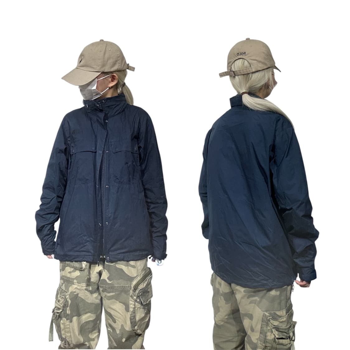 노스페이스 네이비 바람막이 자켓 L 상품이미지1