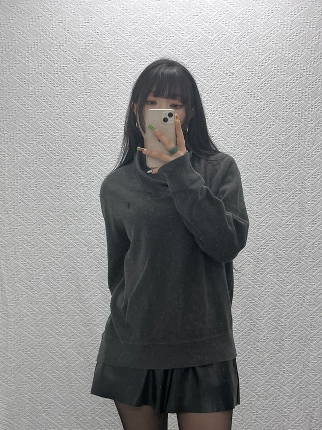 폴로 랄프로렌 모던시크 캐주얼 빈티지 숄카라 니트 L C09504 상품이미지2