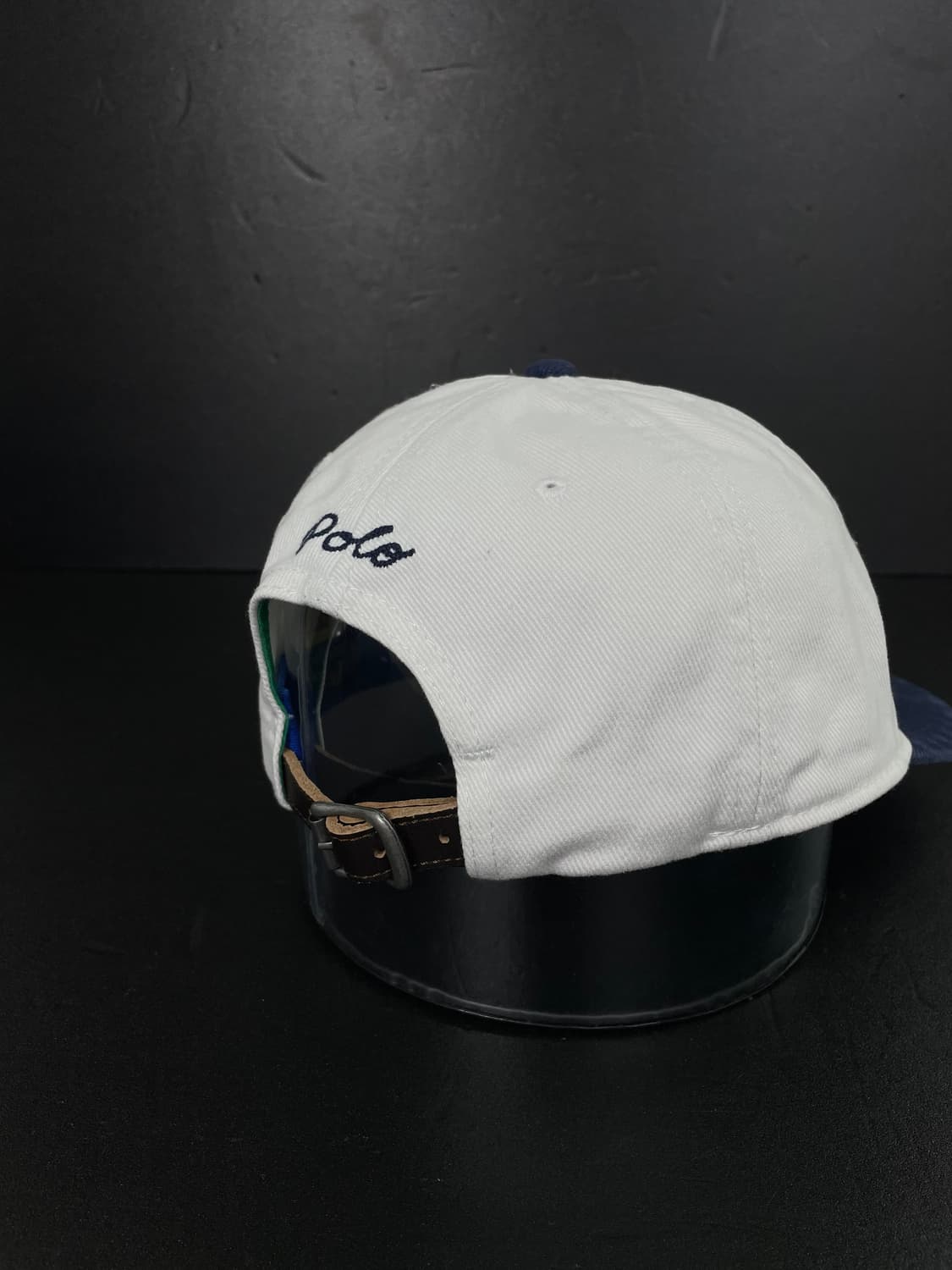 폴로 랄프로렌 투톤 트윌 볼캡 QR 인증 상품이미지6