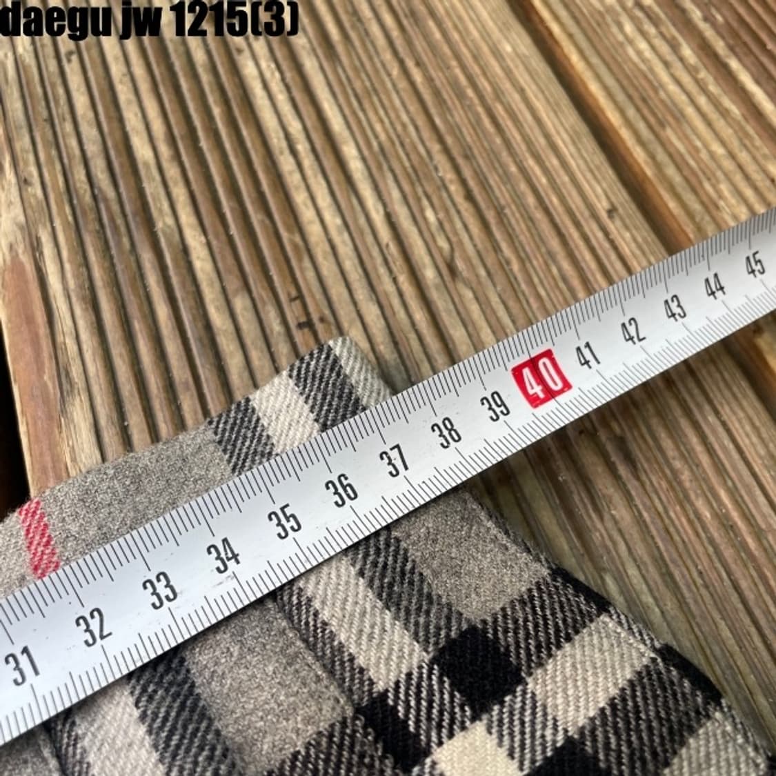 버버리 그레이 정품 스커트 상품이미지7