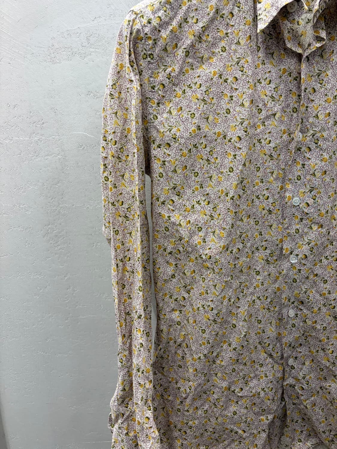 Paul Smith flower pattern shirt S 상품이미지2