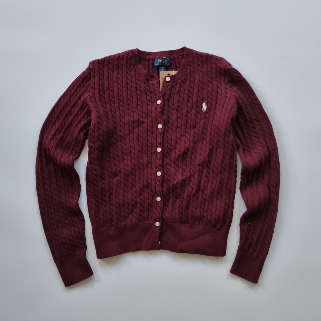 폴로 랄프로렌 꽈배기 니트 가디건  상품이미지1