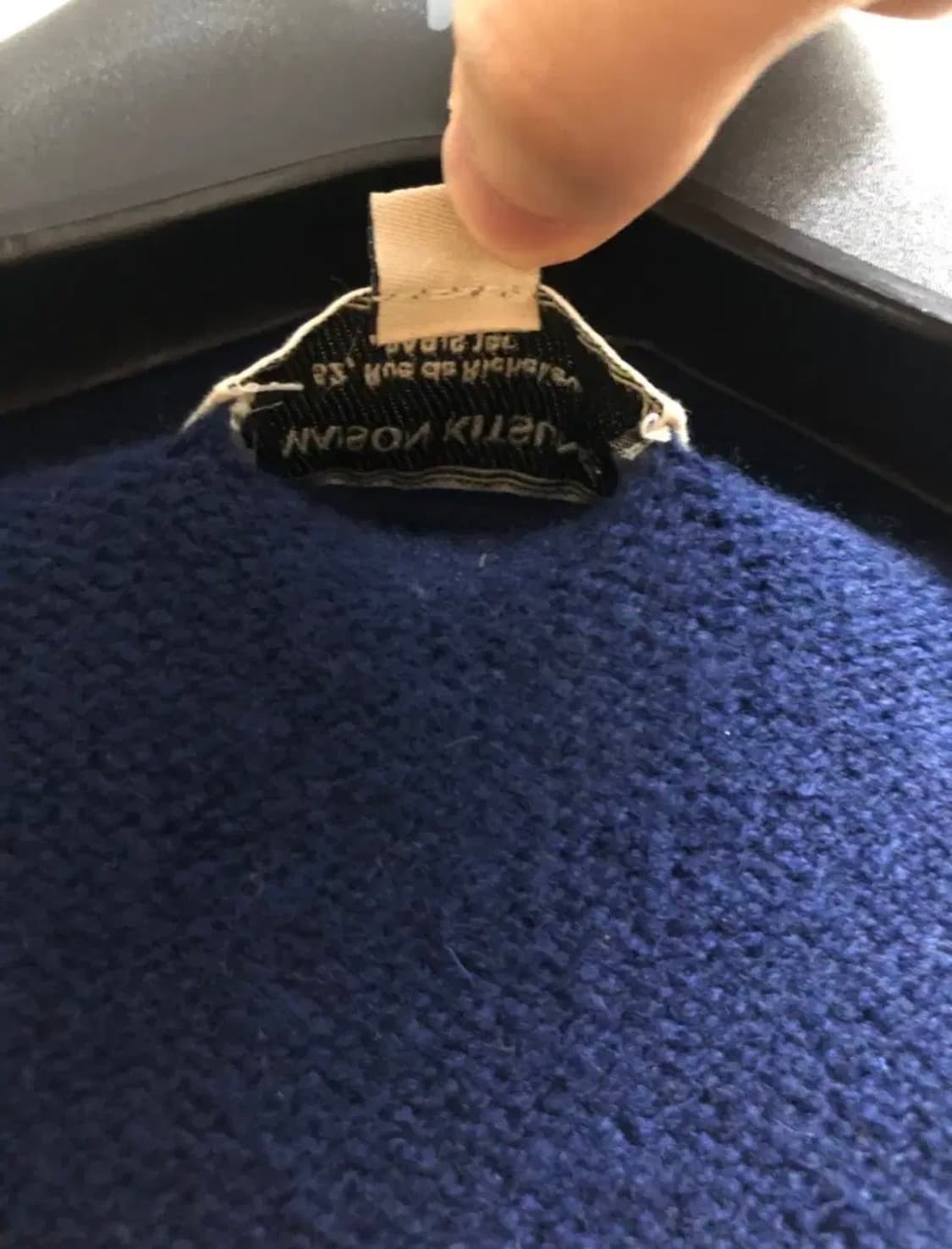 메종키츠네 정품 램스 울 가디건 상품이미지6