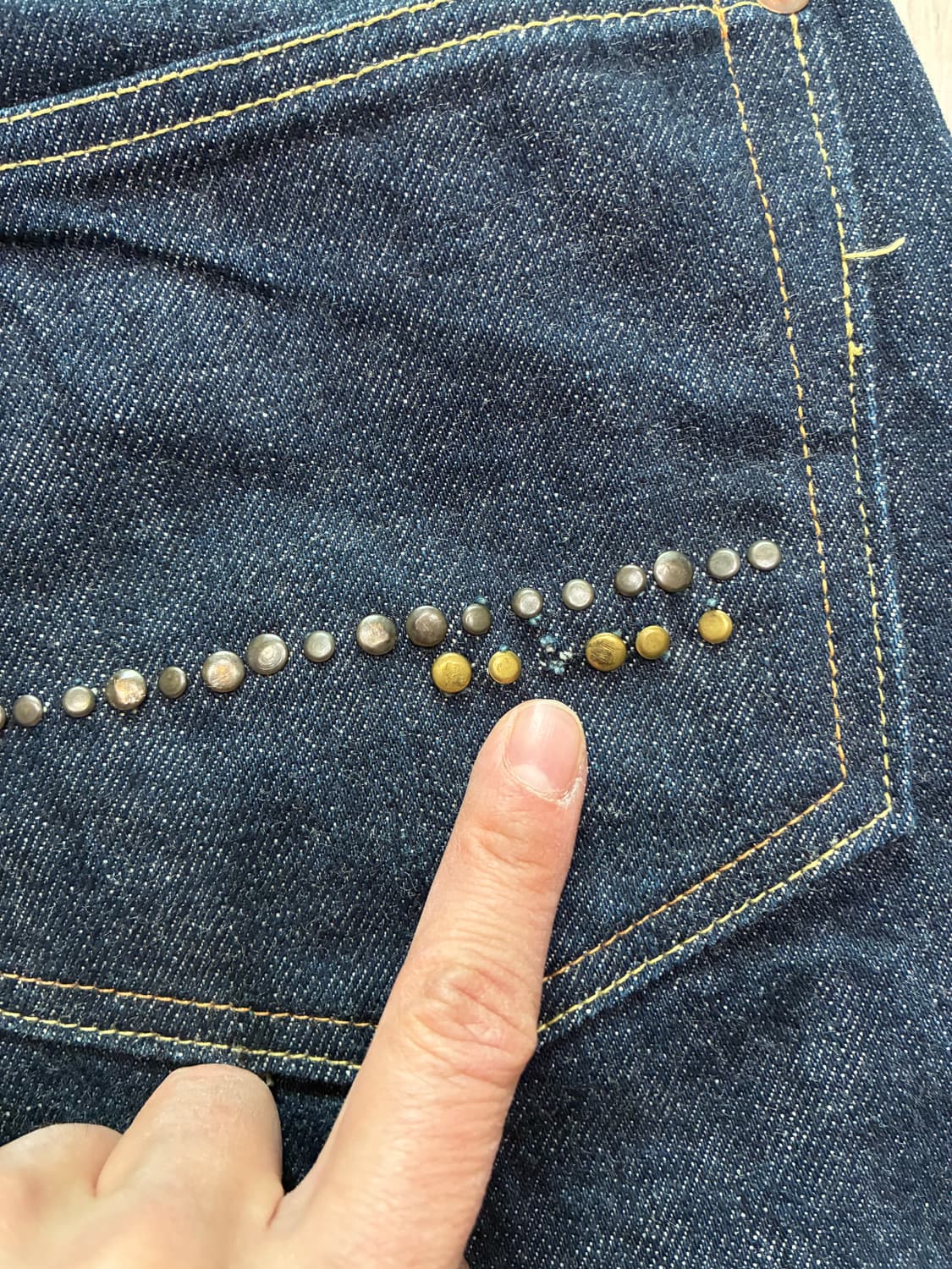 [초희귀 아카이브] Kapital 초기 모델 데님 쇼츠 (26인치 / K 상품이미지9