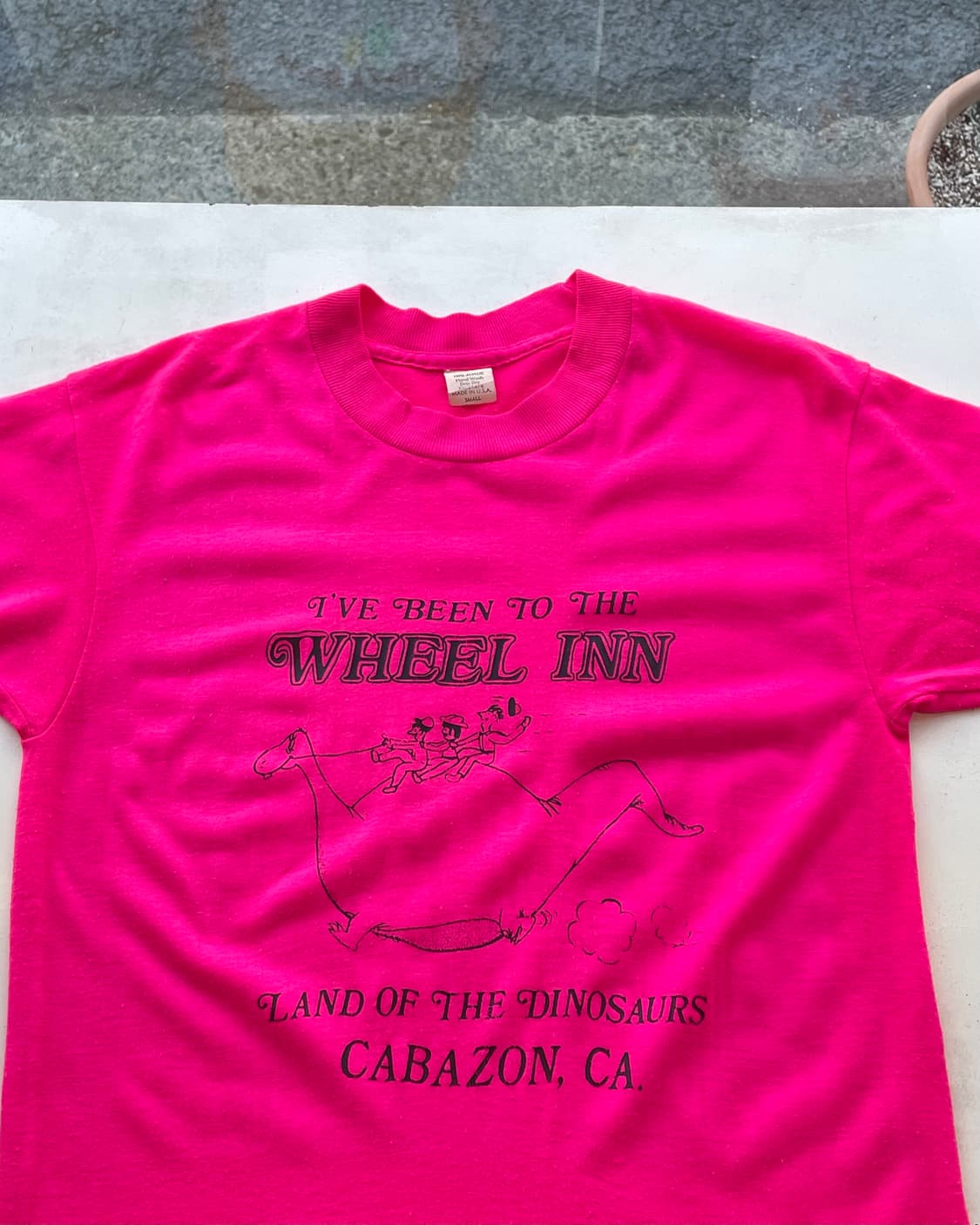 70’s USA “Cabazon Dinosaurs” T-shirt 상품이미지5