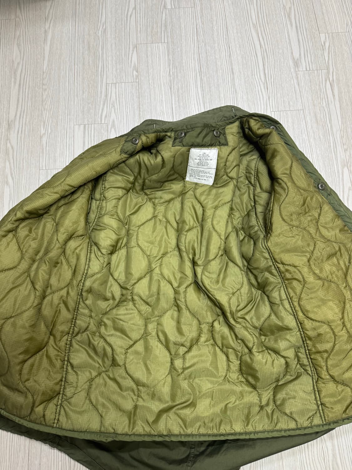 미군 M65 개파카 XS 상품이미지10