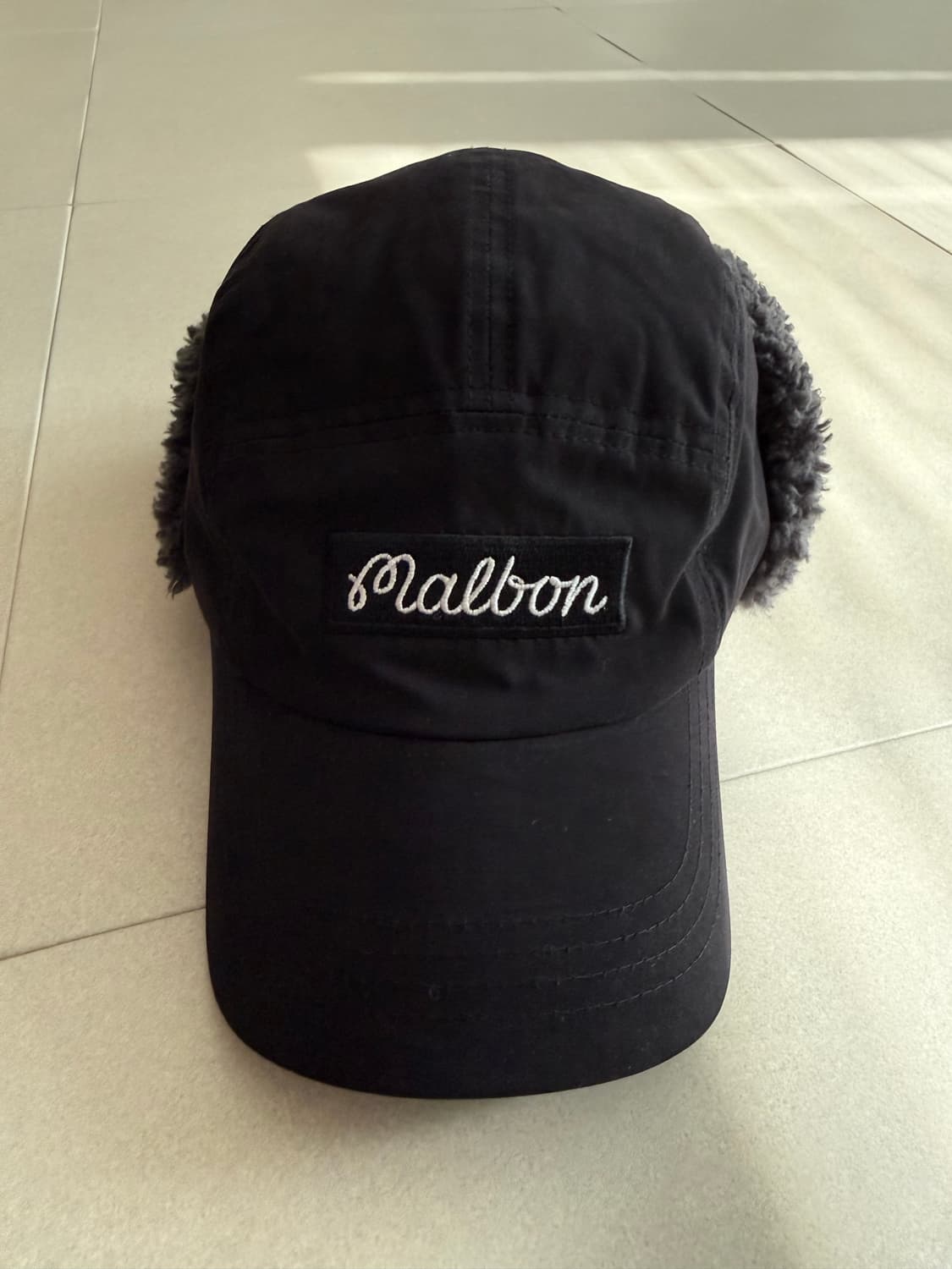 말본 귀돌이 골프모자 블랙 상품이미지1