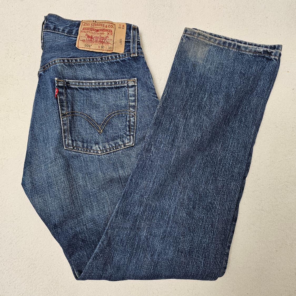 30 리바이스 501 데님 청바지 30 x 30 상품이미지1