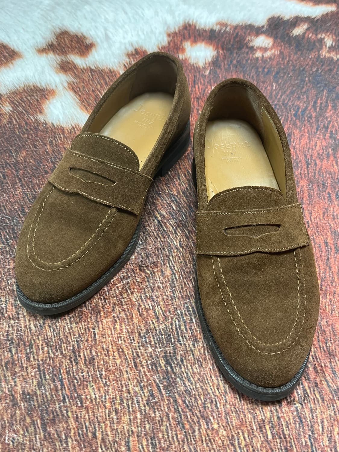 [255] 조셉트 페니로퍼 스웨이드 브라운 상품이미지1